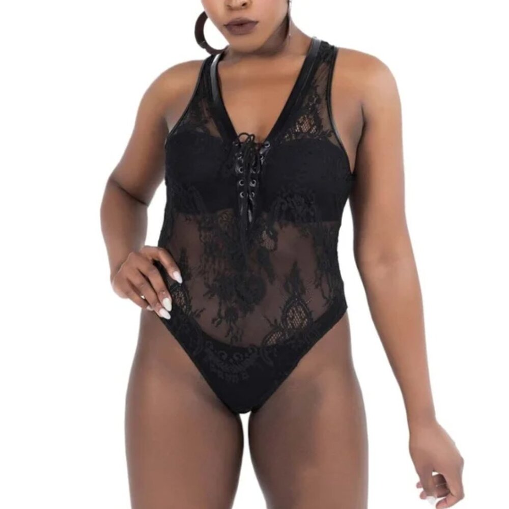 NWT Killstar Desert Rose Lace Bodysuit
